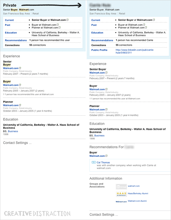 LinkedIn Profile Comparison